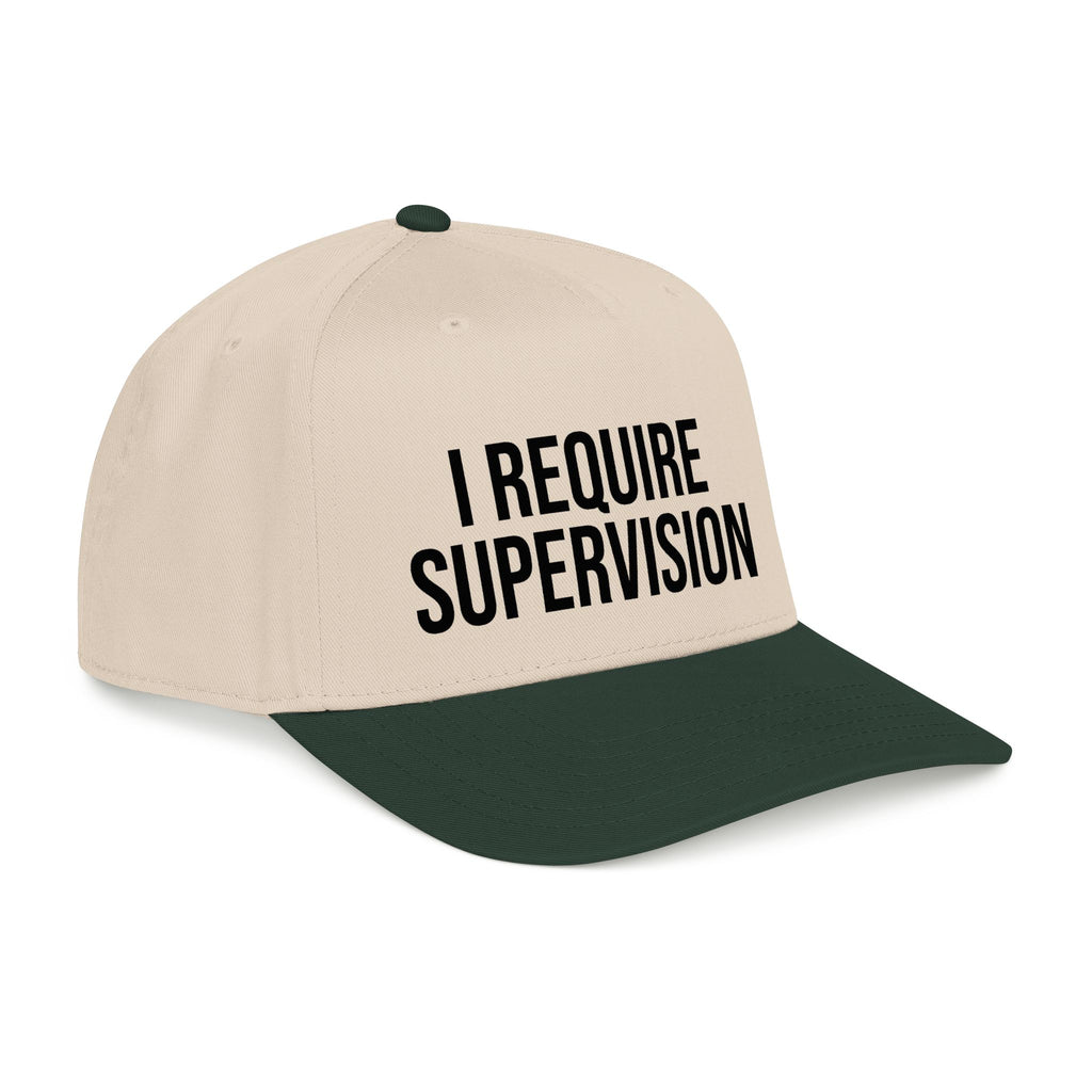 I Require Supervision Baseball Cap