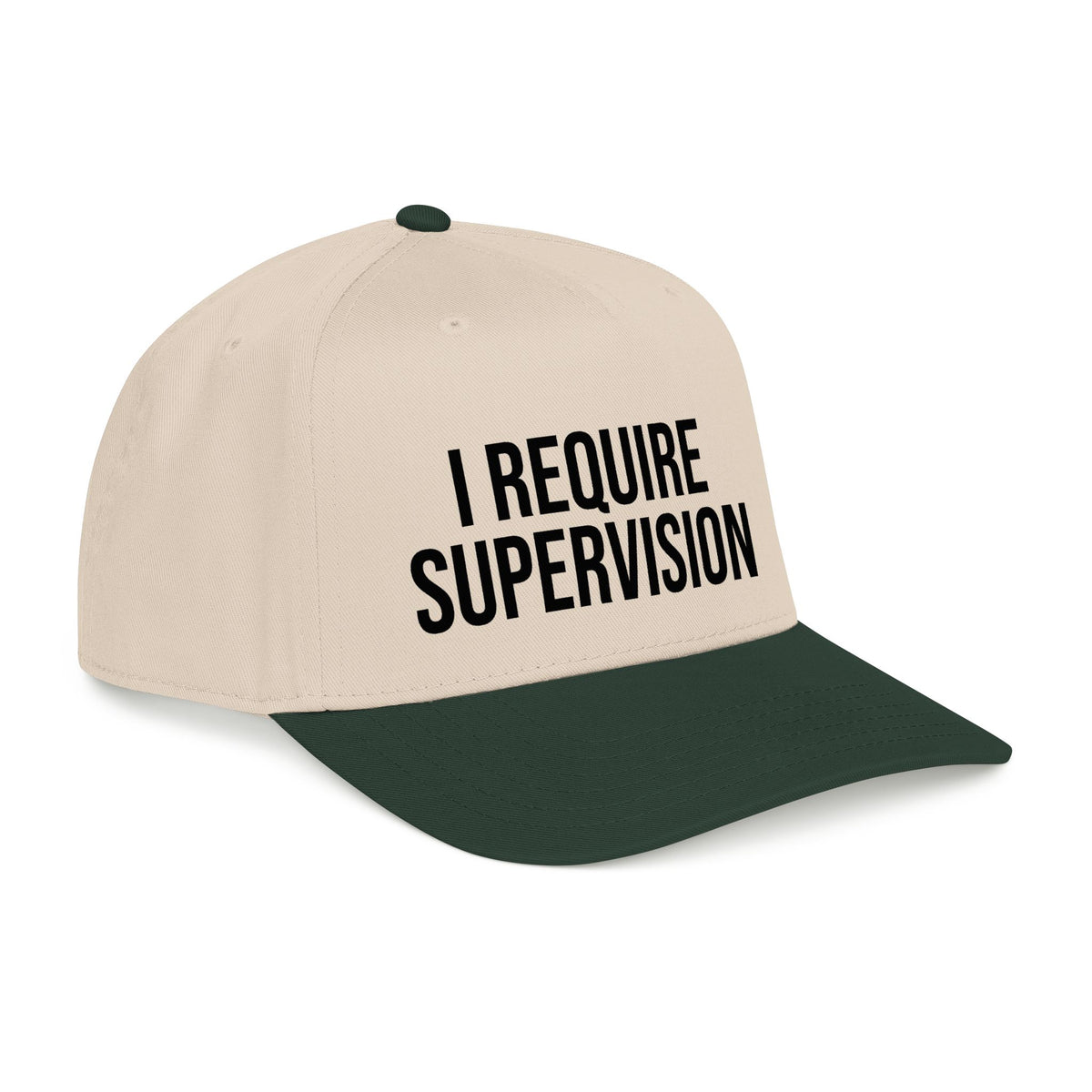 I Require Supervision Baseball Cap