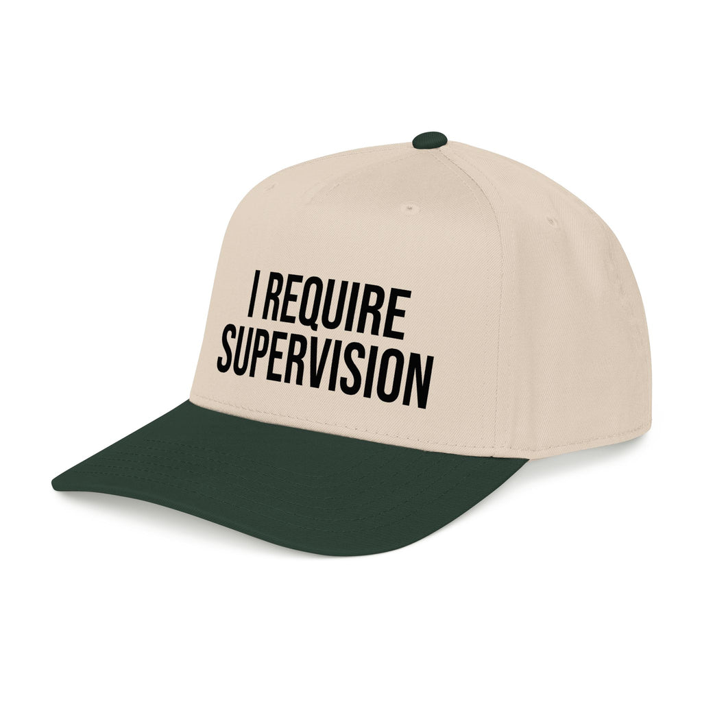 I Require Supervision Baseball Cap