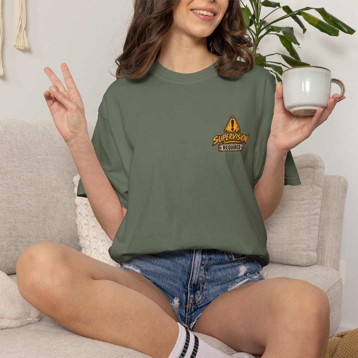 Adult Supervision Required Graphic T-Shirt