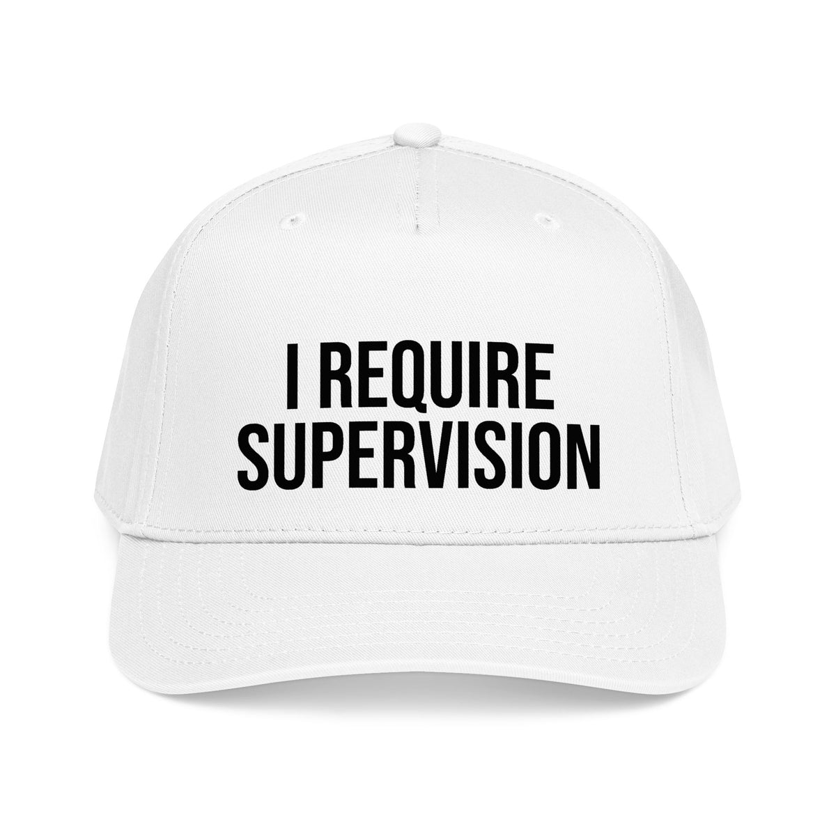 I Require Supervision Baseball Cap
