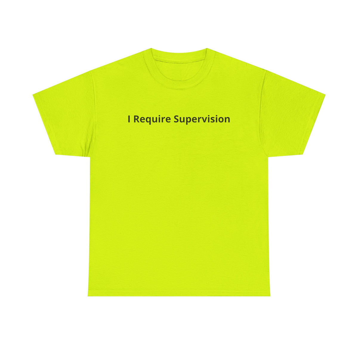 I Require Supervision T-Shirt