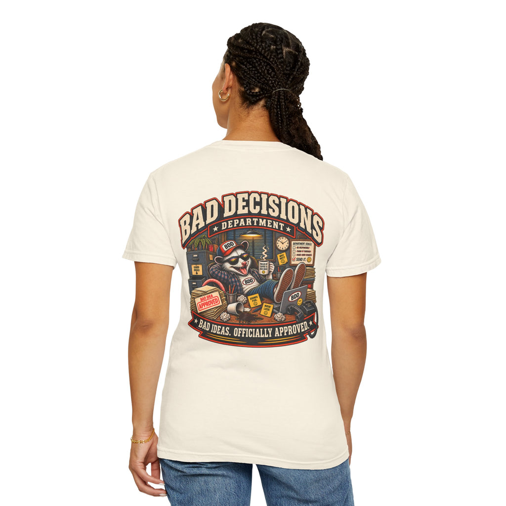 Bad Decisions Department Graphic T-Shirt