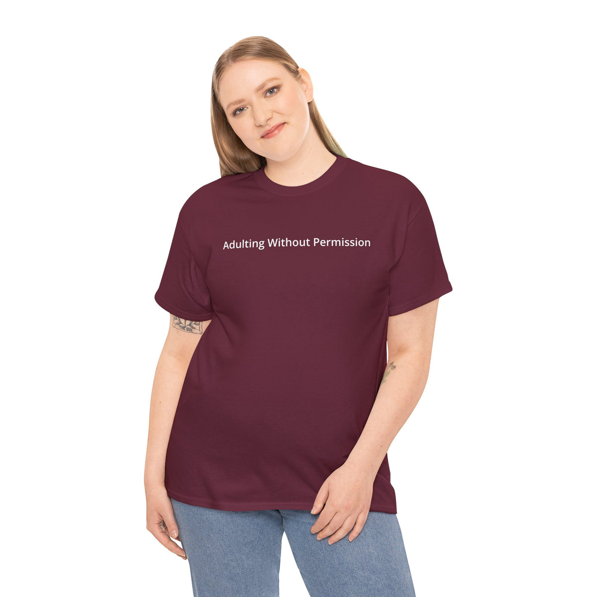 Adulting Without Permission T-shirt