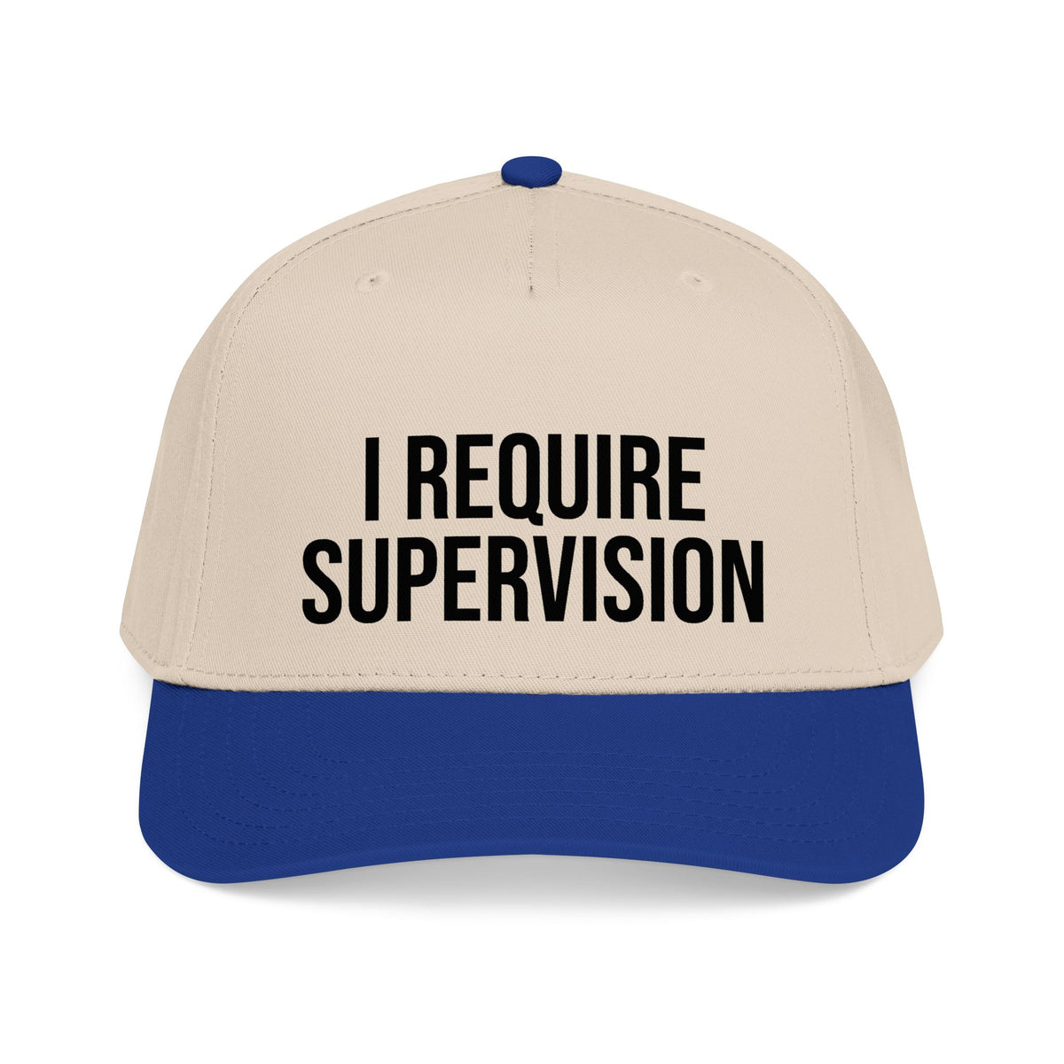 I Require Supervision Baseball Cap