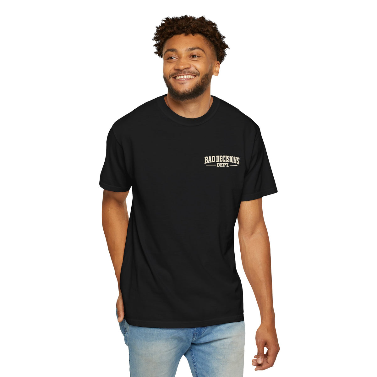 Bad Decisions Department Graphic T-Shirt
