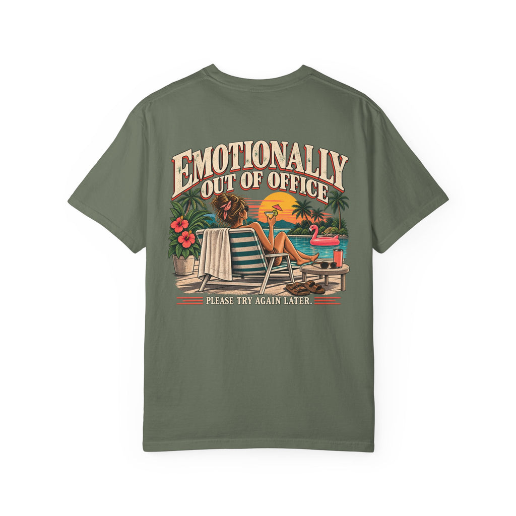 Emotionally Out of Office Graphic T-Shirt