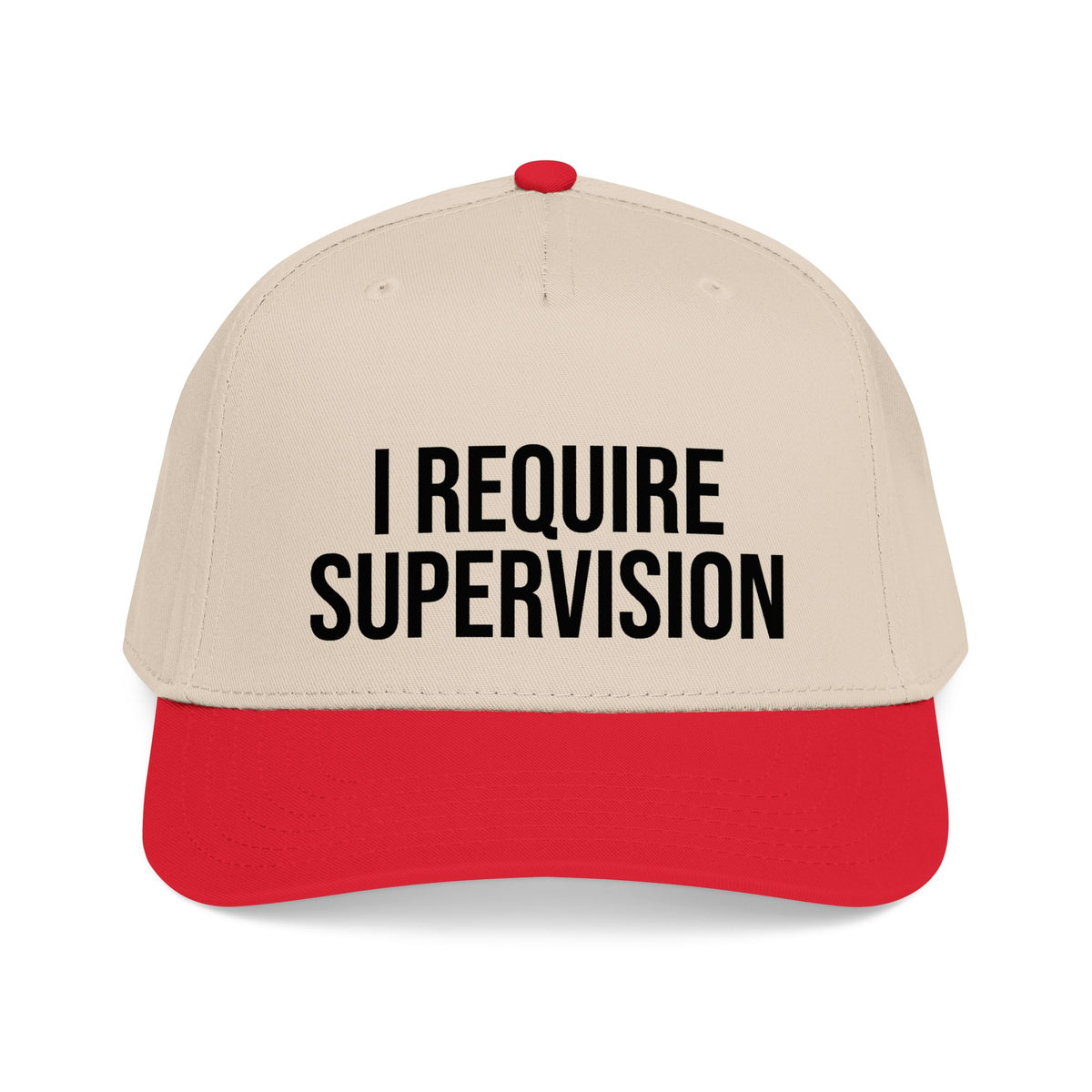 I Require Supervision Baseball Cap