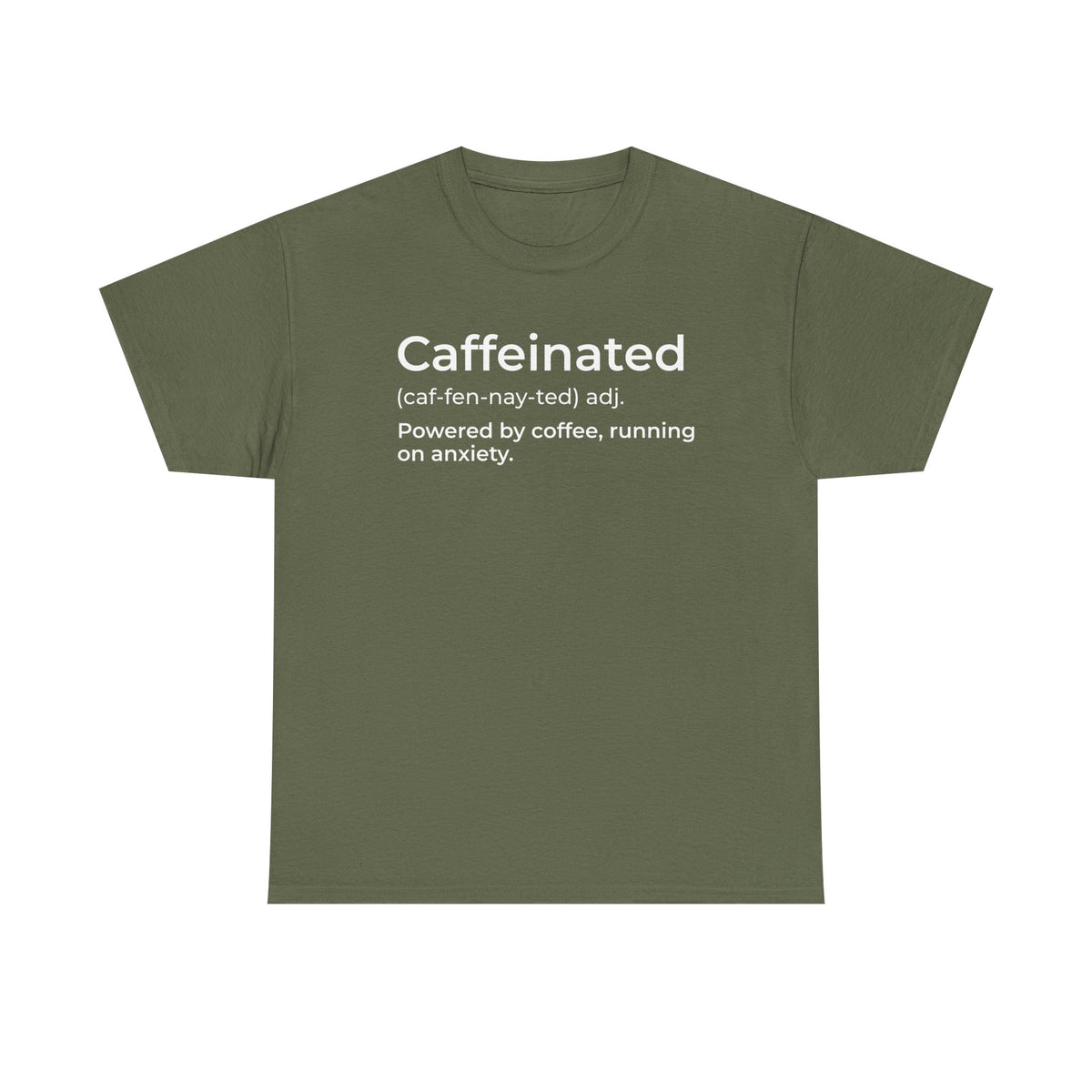 Caffeinated Definition Graphic T-Shirt