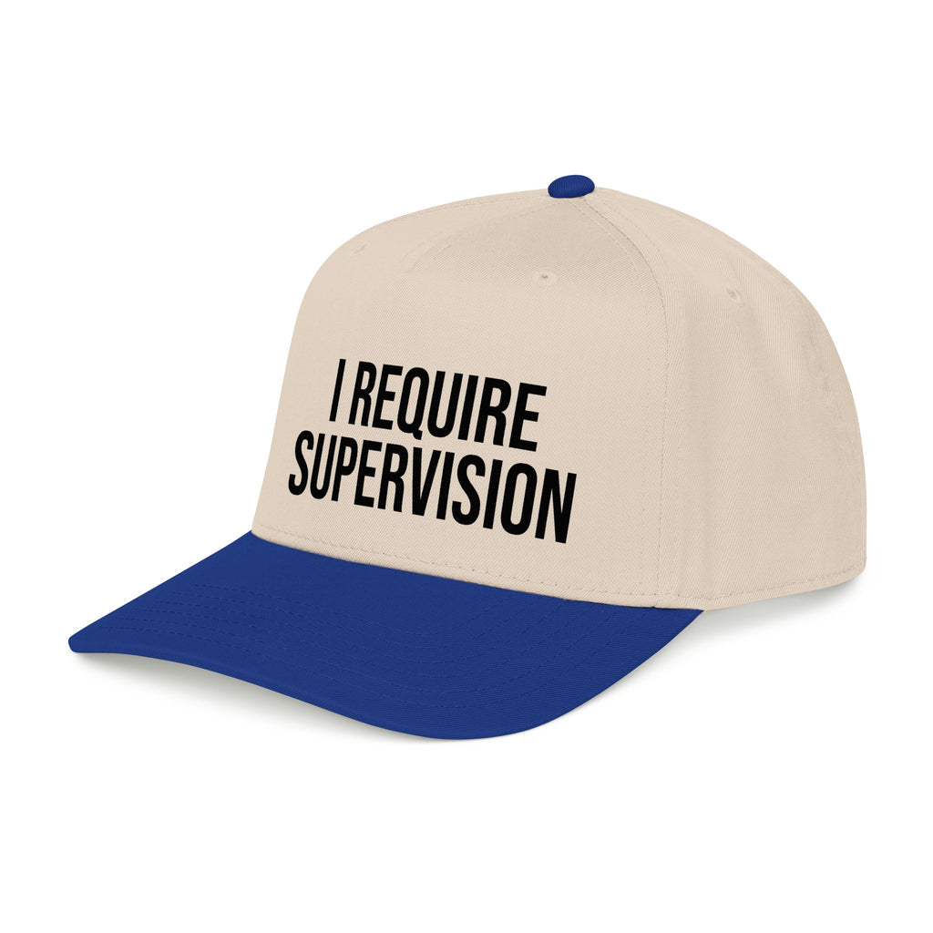 I Require Supervision Baseball Cap