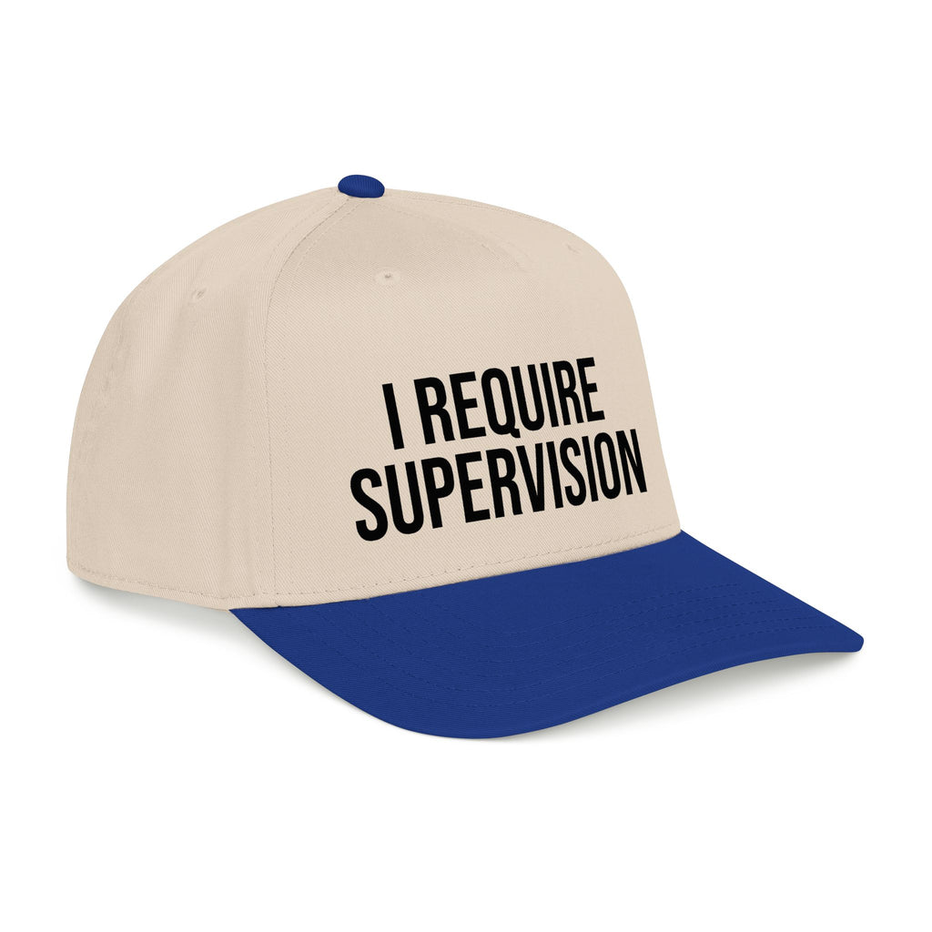 I Require Supervision Baseball Cap