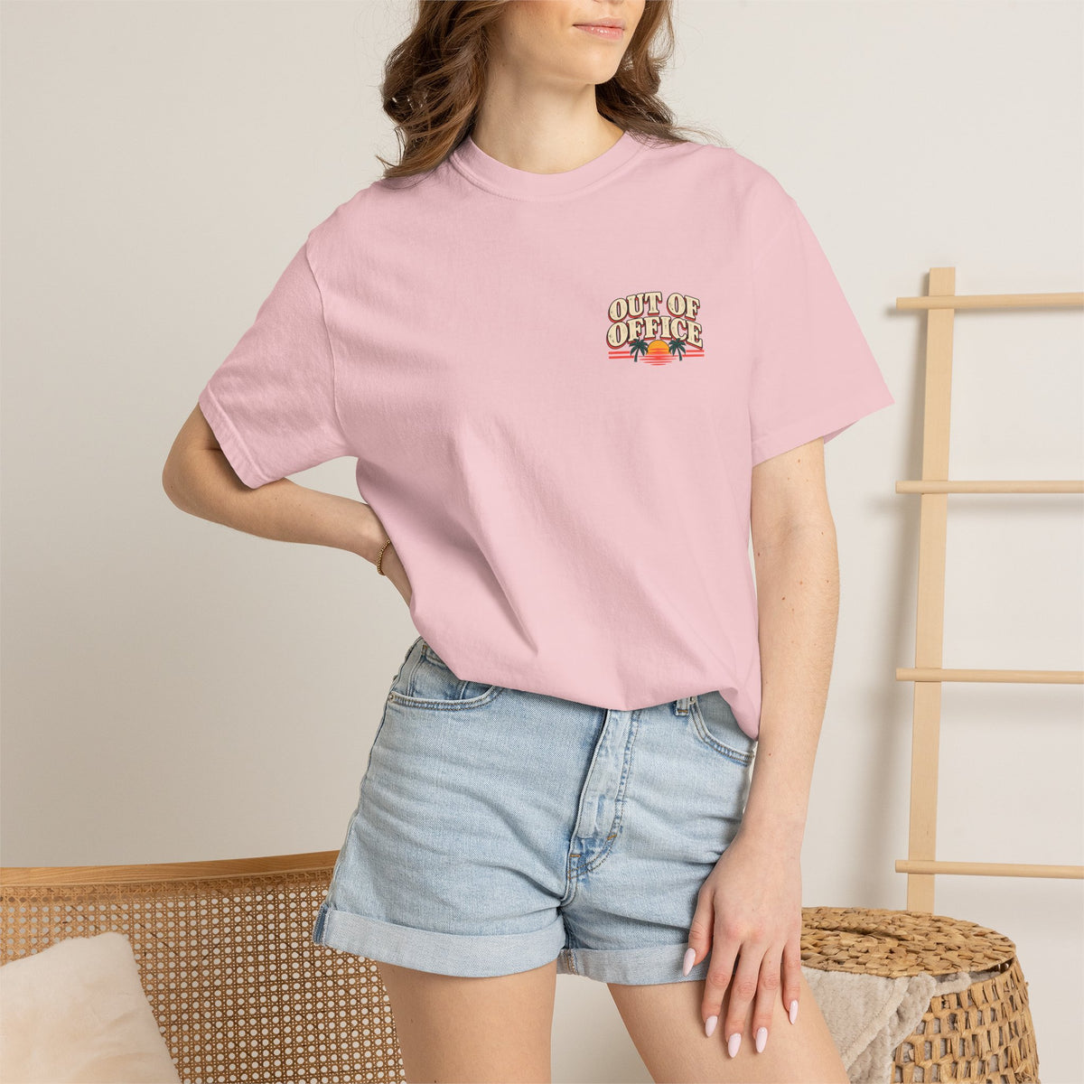Emotionally Out of Office Graphic T-Shirt