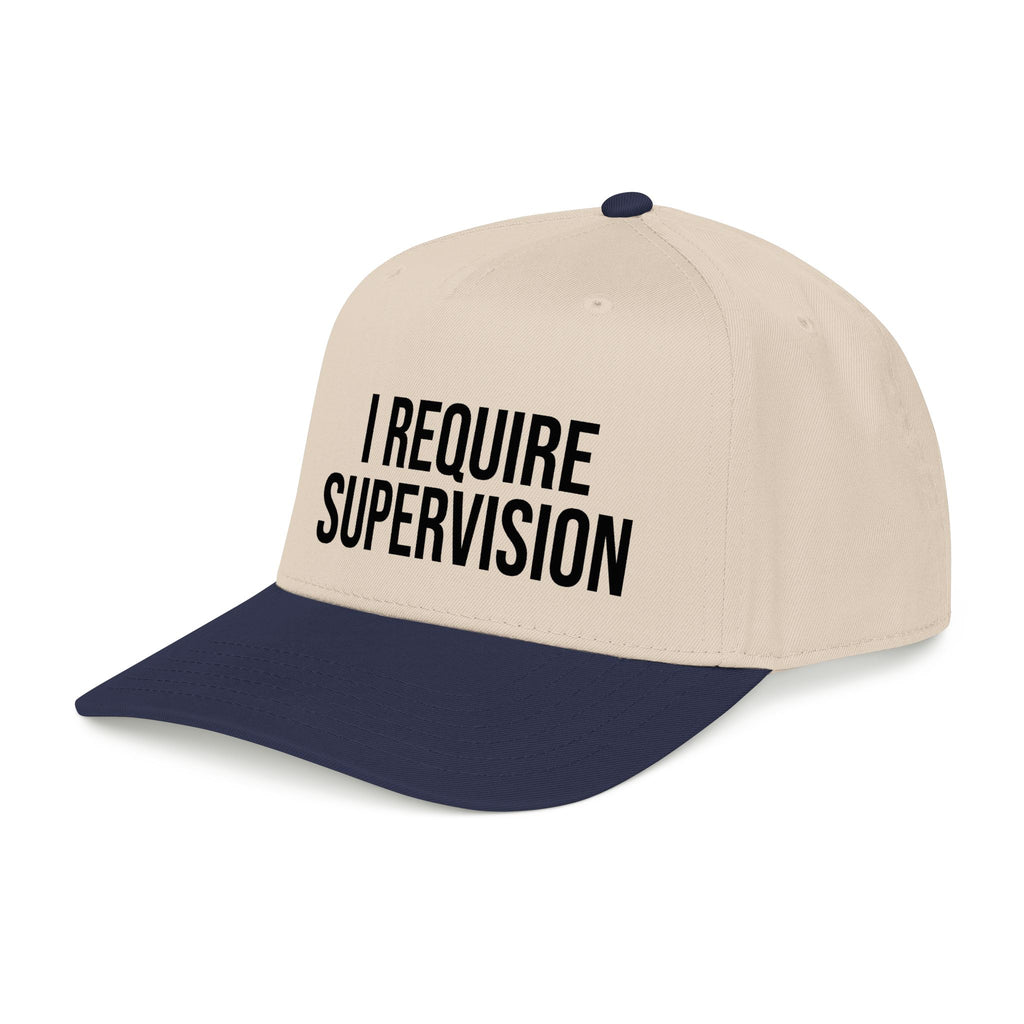I Require Supervision Baseball Cap